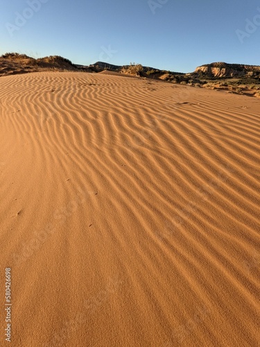 sand dunes in the desert