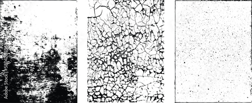 Grunge Urban Backgrounds set.Texture Vector.Dust Overlay Distress Grain ,Simply Place illustration over any Object to Create grungy Effect .abstract,splattered , dirty, texture for your design. 