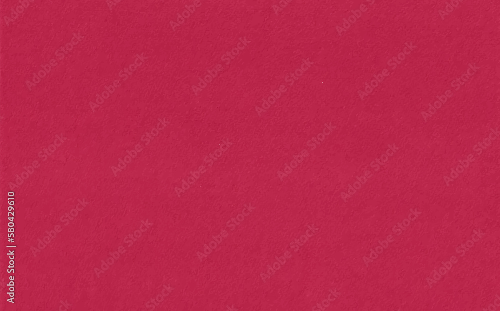 Fototapeta premium Hand painted red background. Viva Magenta watercolor backdrop