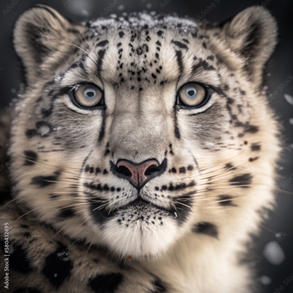 Fototapeta premium Leopard portrait 