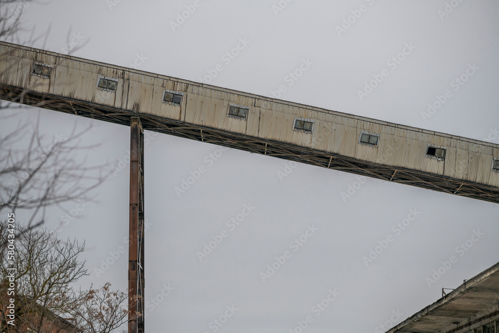 Old abandoned post-Soviet coal power plant in Hungary near Budapest Old abandoned post-Soviet coal power plant in Hungary near Budapest