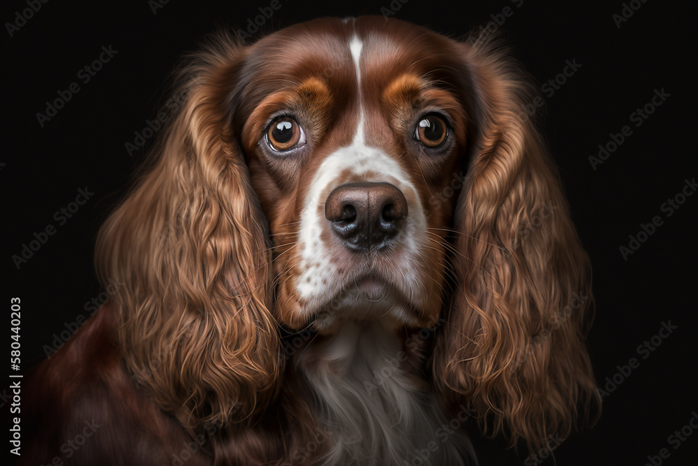 Stunning Cocker Spaniel dog Studio Photoshoot: Capturing the Elegance and Charm of Man's Best Friend Stunning Cocker Spaniel dog Studio Photoshoot: Capturing the Elegance and Charm of Man's Best Friend