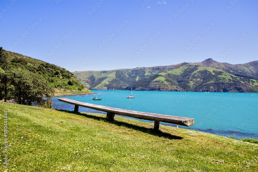 Obraz premium Banc solitaire