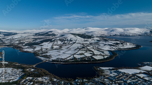 snow over blessington  photo