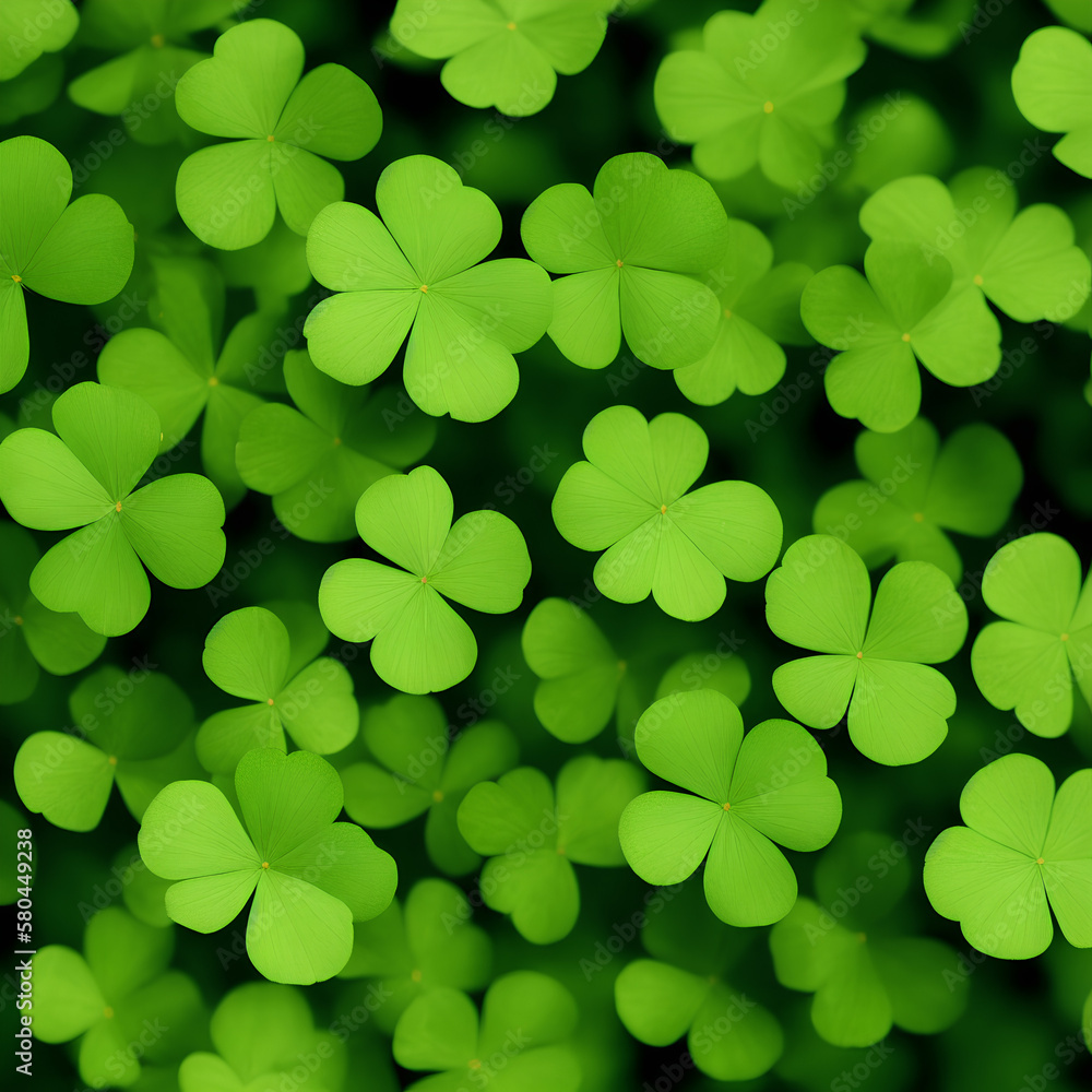 st patrick's day, green shamrock, clover leaves background, large texture st patrick's day, green shamrock, clover leaves background, large texture
