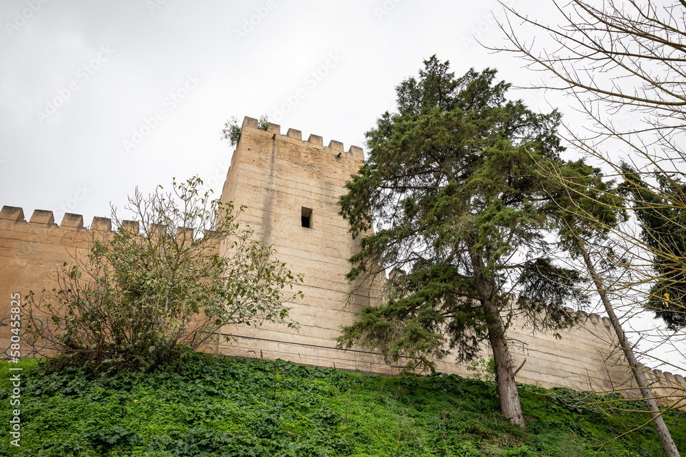 the medieval castle of Alcácer do Sal, district of Setúbal, Alentejo, Portugal - December 2022
