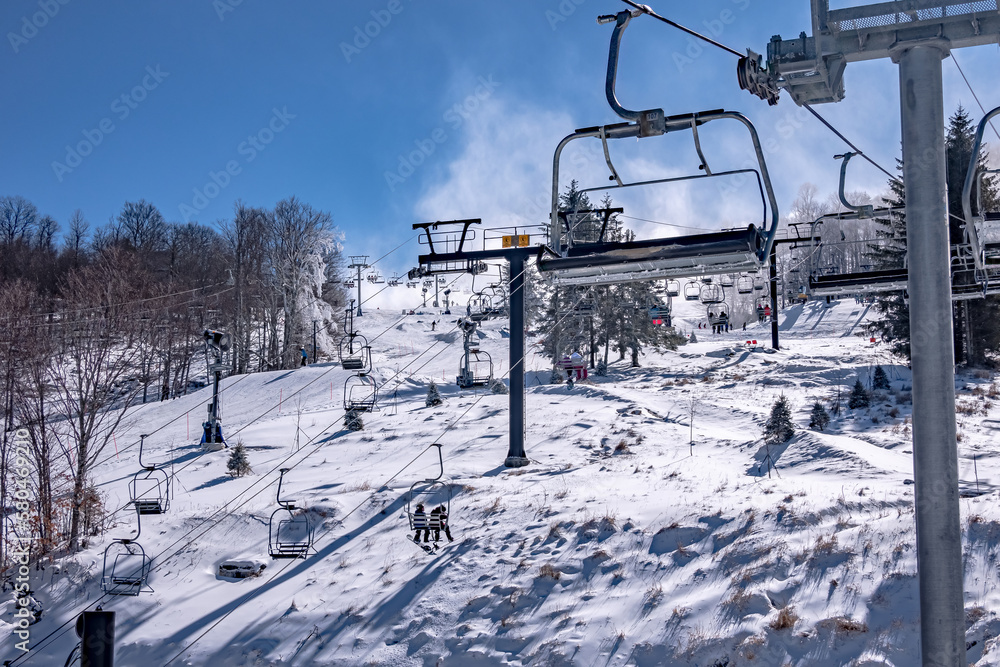 winter and snow scenery near beech mountain north carolina winter and snow scenery near beech mountain north carolina