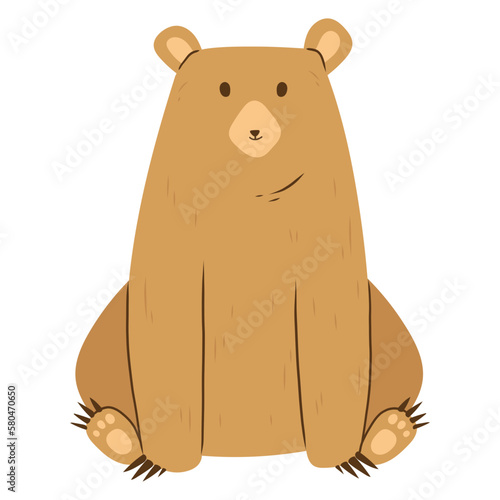 brown bear illustration