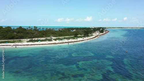 Bahia Honda beach in Bahia Honda State Park, Florida Keys, FL. photo