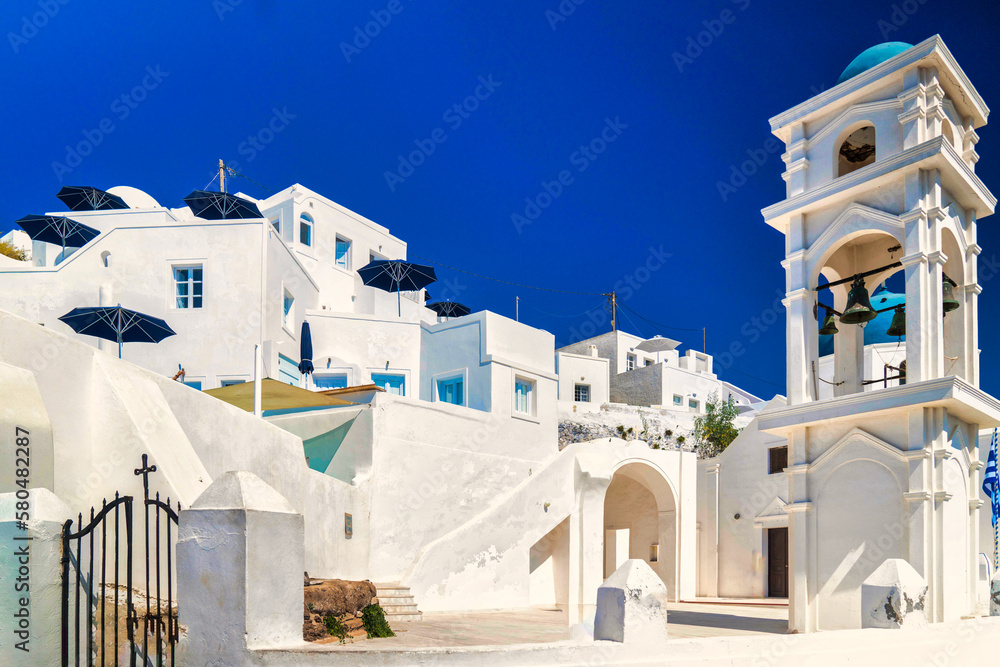 Fototapeta premium church in oia city