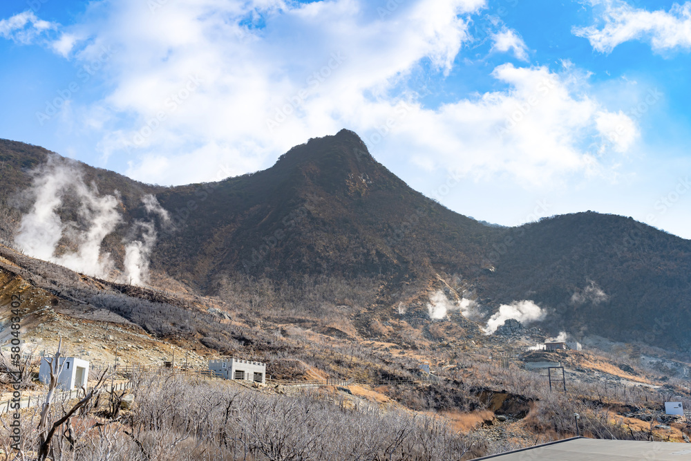 神奈川県箱根町 大涌谷 神奈川県箱根町 大涌谷