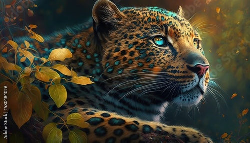 the jaguar in the forest generative ai