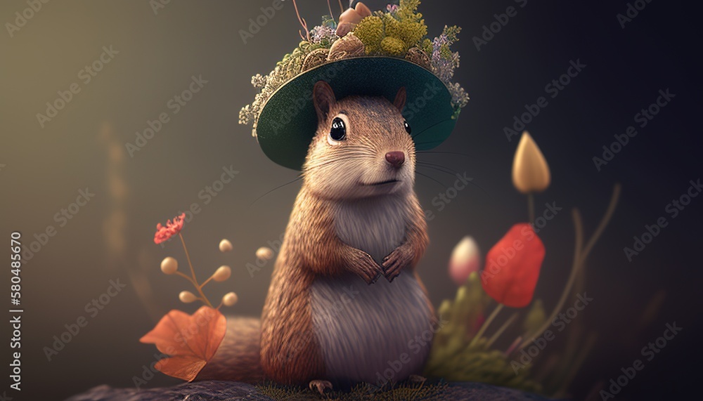 Spellbinding Squirrel is a fictional creature with magical powers
