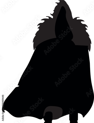 Men Jon Snow silhouette silueta jon Nieve hombre Game of Thrones photo
