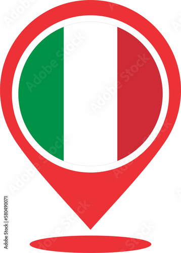 Free Download Mark pin location of Italy 2023031132 - GFXLoad