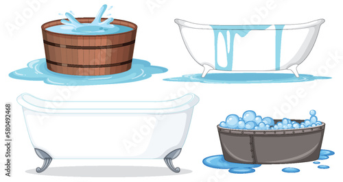 Various Bathtub Styles Collection