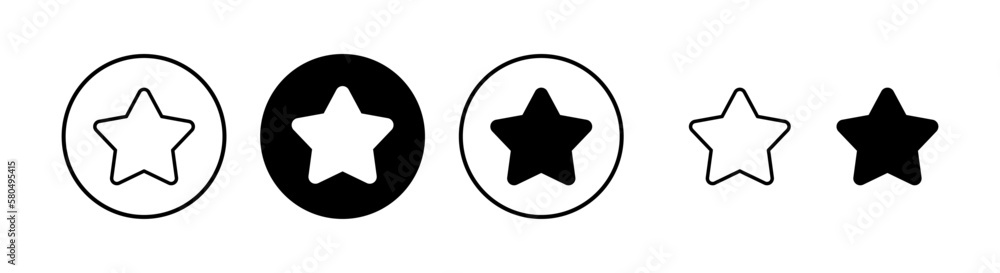 Star Icon vector illustration. rating sign and symbol. favourite star icon Star Icon vector illustration. rating sign and symbol. favourite star icon