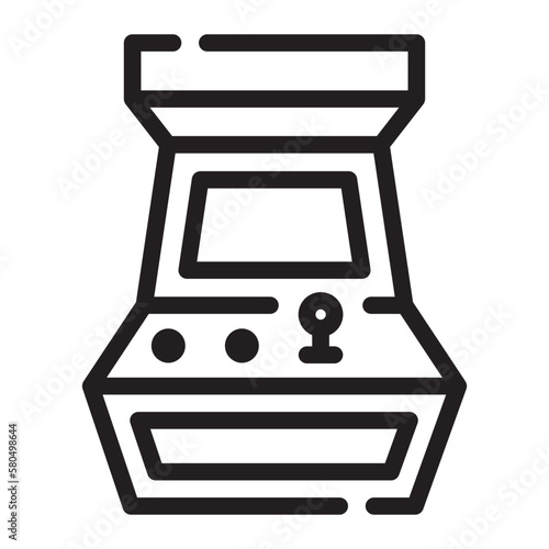 Arcade line icon