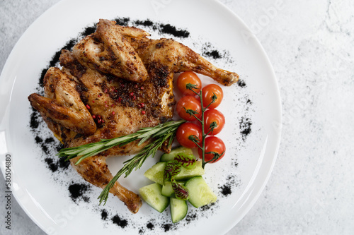 Grilled fried Chicken Tabak...