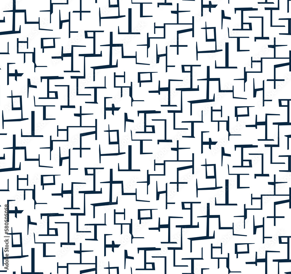 Seamless geometric pattern, modern print. Seamless geometric pattern, modern print.