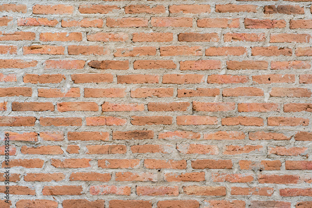 Obraz premium Red brick wall texture background