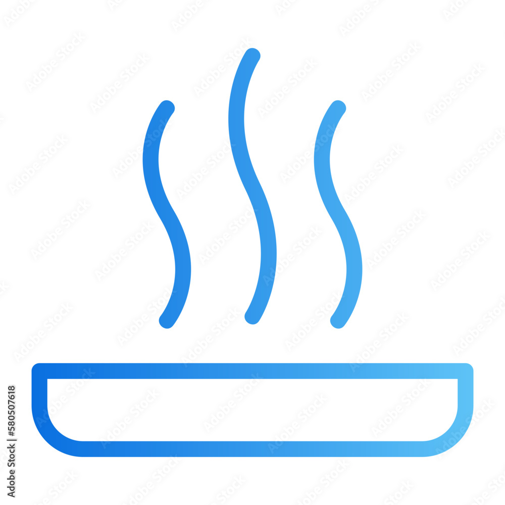 hot surfce gradient icon hot surfce gradient icon