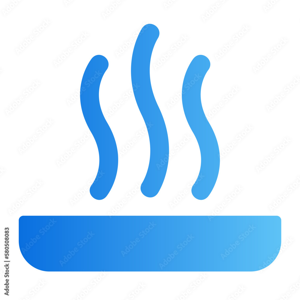hot surfce gradient icon hot surfce gradient icon