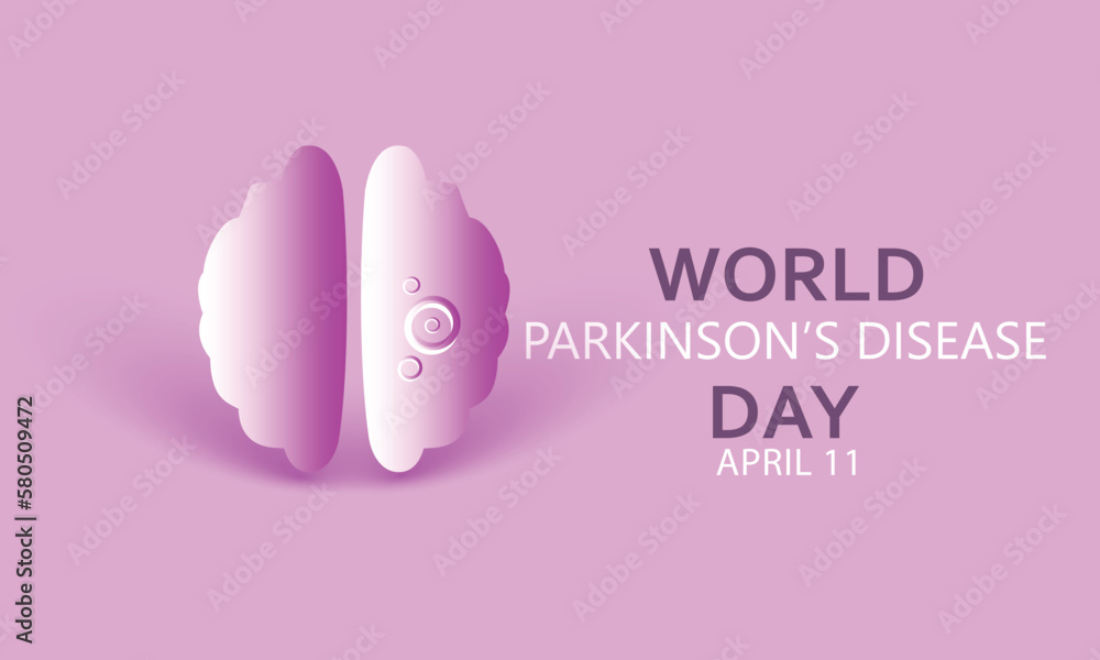 World Parkinson's Disease day. Template for background, banner, card, poster World Parkinson's Disease day. Template for background, banner, card, poster