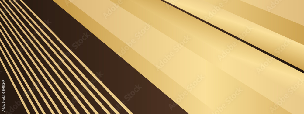 Modern brown gold wide banner background Modern brown gold wide banner background