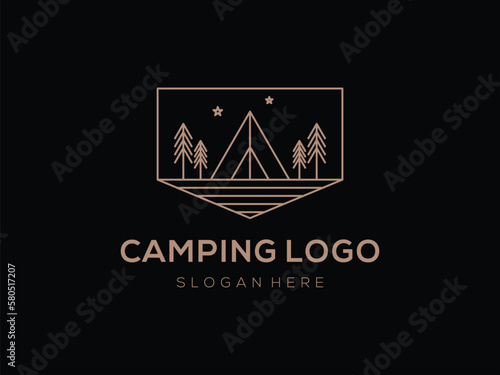 Camping Logo Design