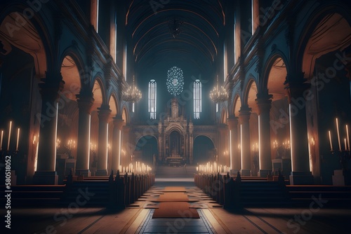 Church created using Generative AI Technology