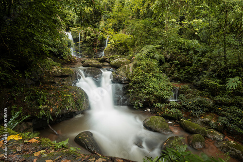 Sapan Waterfall  Namtok Sapan  is most beautiful waterfall of NAN province. Thailand