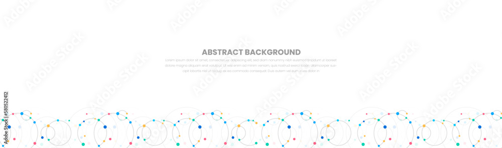 abstract geometric background and connecting dots, points and lines. Digital technology Global network connection. with plexus background. Network or connection. technology science background.
