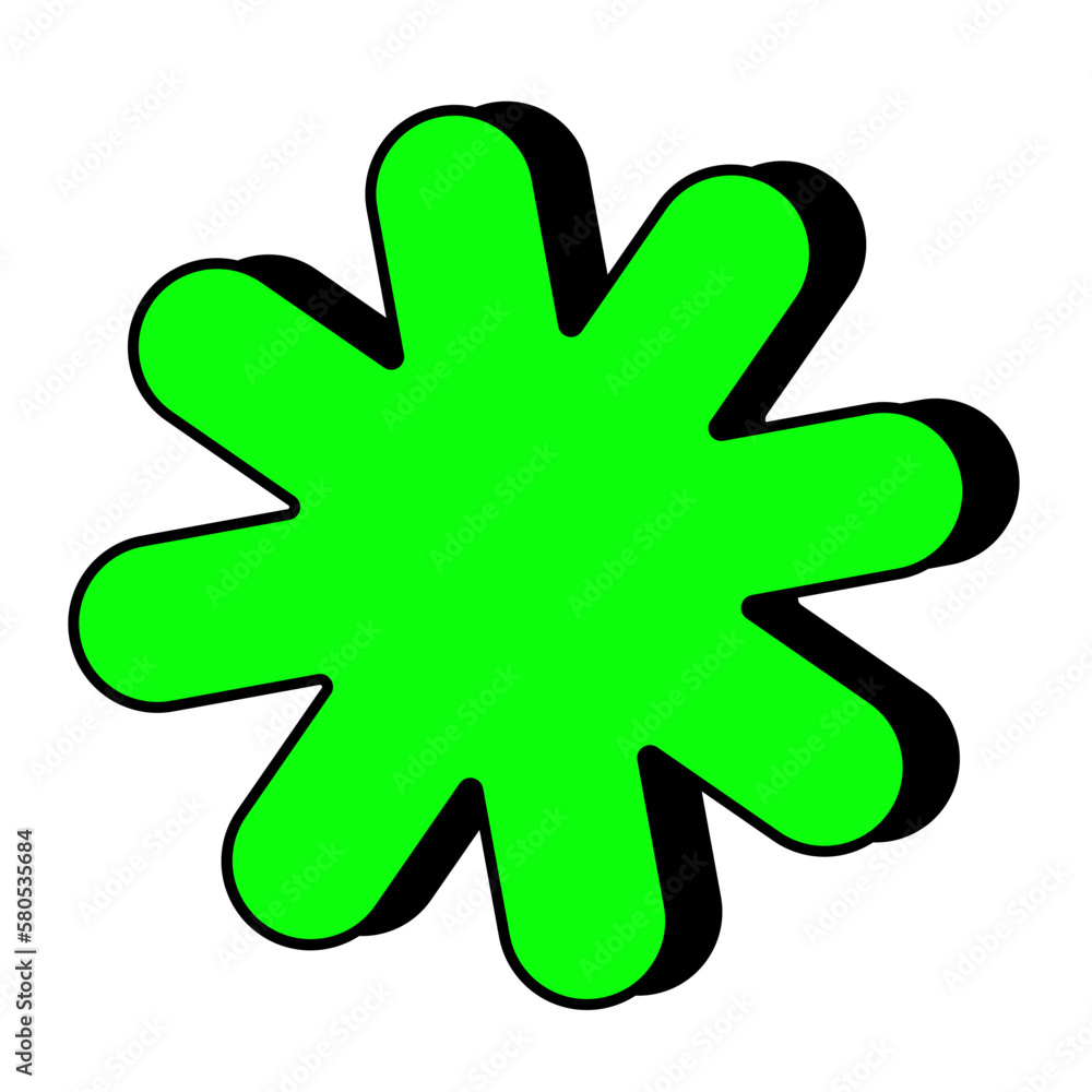 Retro Abstract Shape