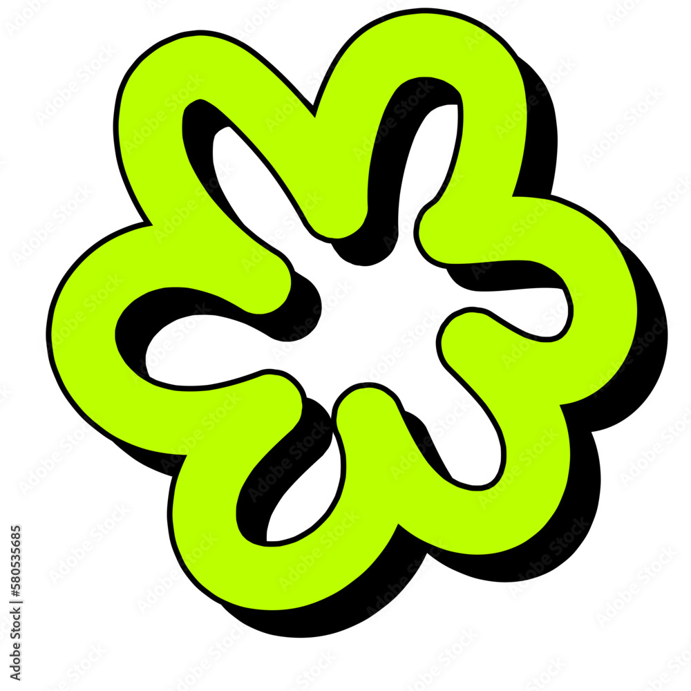 Obraz premium Retro Abstract Shape