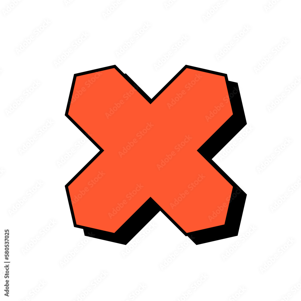 Obraz premium Retro Abstract Shape 