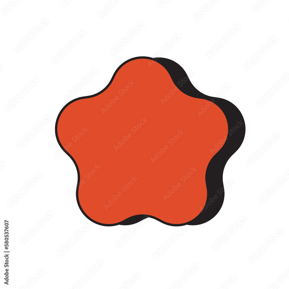 Retro Abstract Shape Retro Abstract Shape