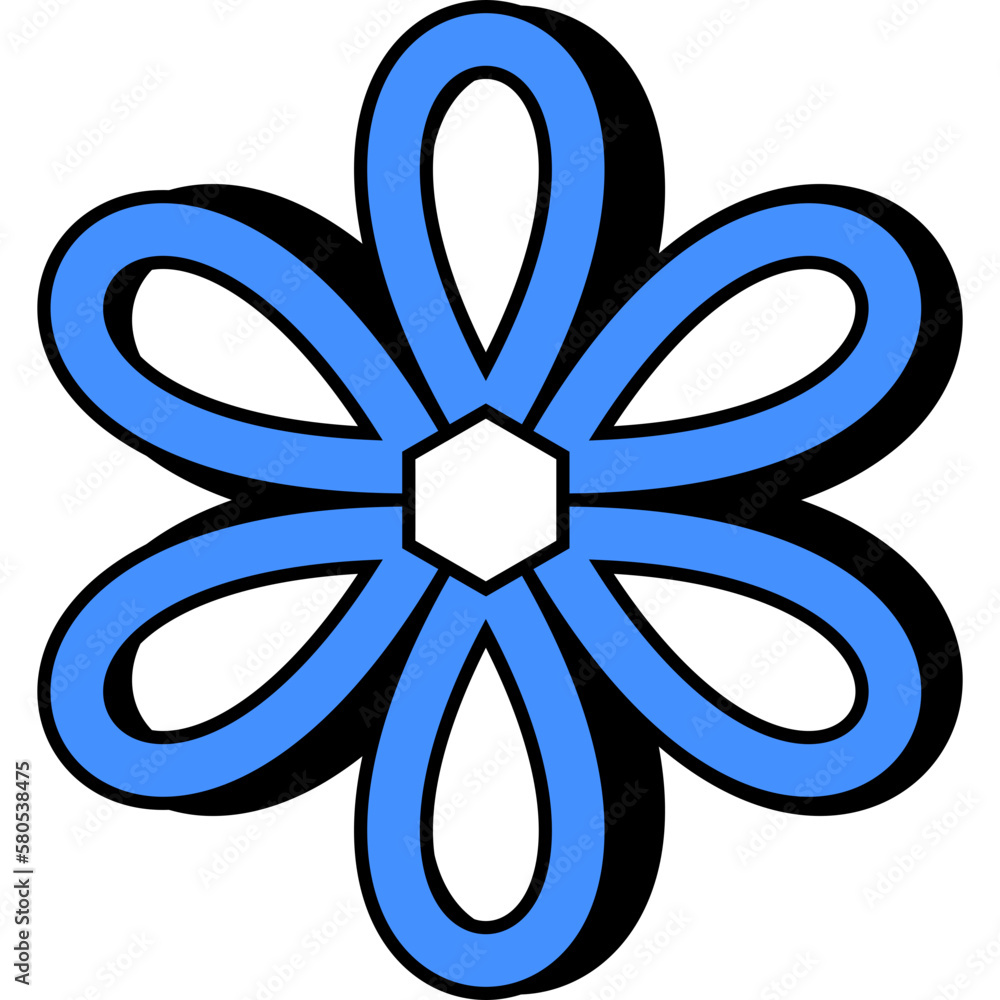 Retro Abstract Shape Retro Abstract Shape