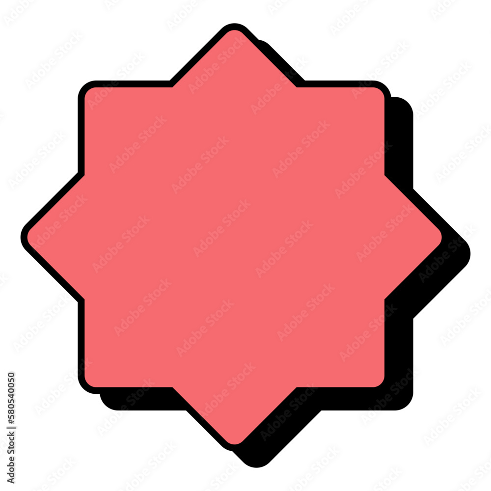 Retro Abstract Shape Retro Abstract Shape