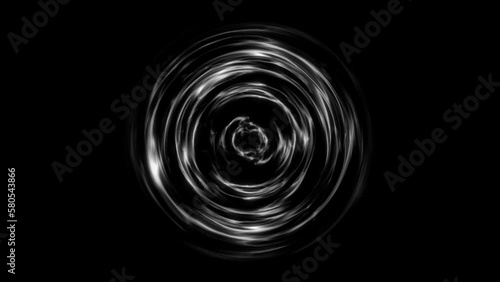 Water wave ripple diffusion animation transparent channel
