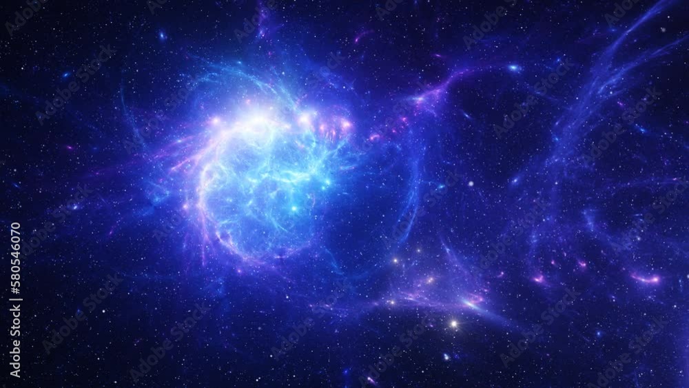 Nebula nd galaxy in outer space in 4k Nebula nd galaxy in outer space in 4k