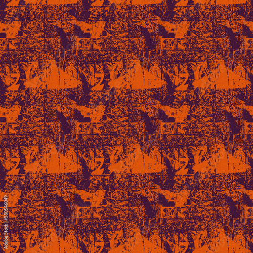 Abstract Boho Seamless Pattern Background