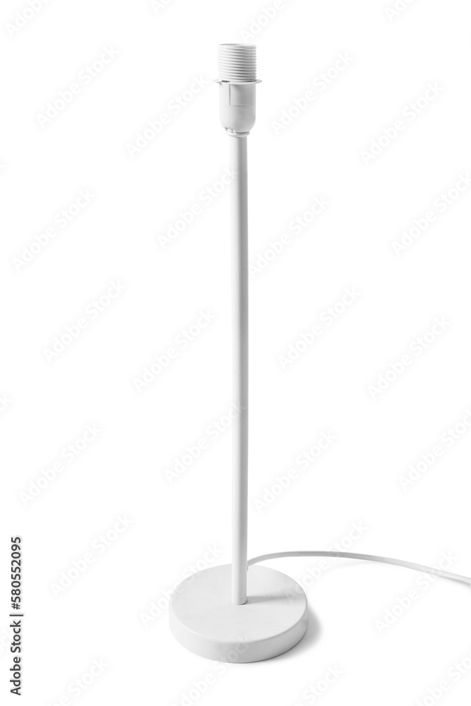 Standing lampholder isolated Standing lampholder isolated