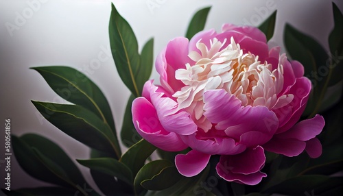 Fototapeta Naklejka Na Ścianę i Meble -   peony Generative AI
