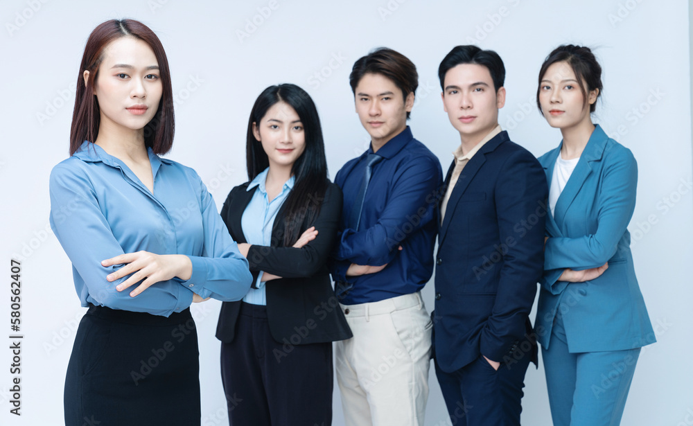 Photo of group business people on background Photo of group business people on background