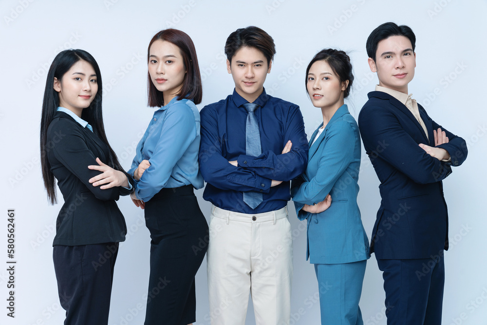 Photo of group business people on background Photo of group business people on background