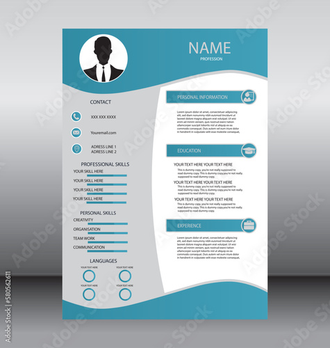 cv template design