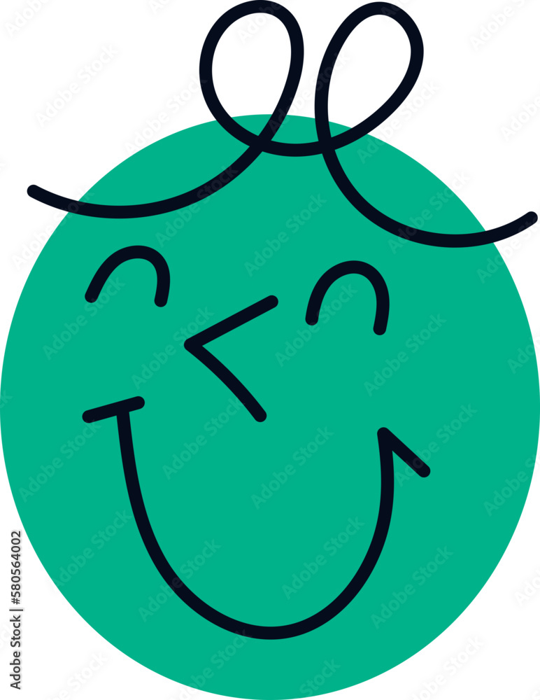 abstract comic Faces with various Emotions. abstract comic Faces with various Emotions.