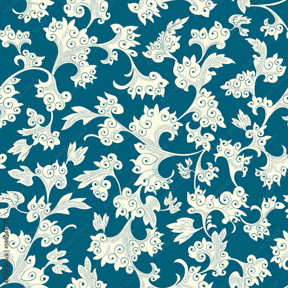 Seamless pattern chinese 07 Seamless pattern chinese 07