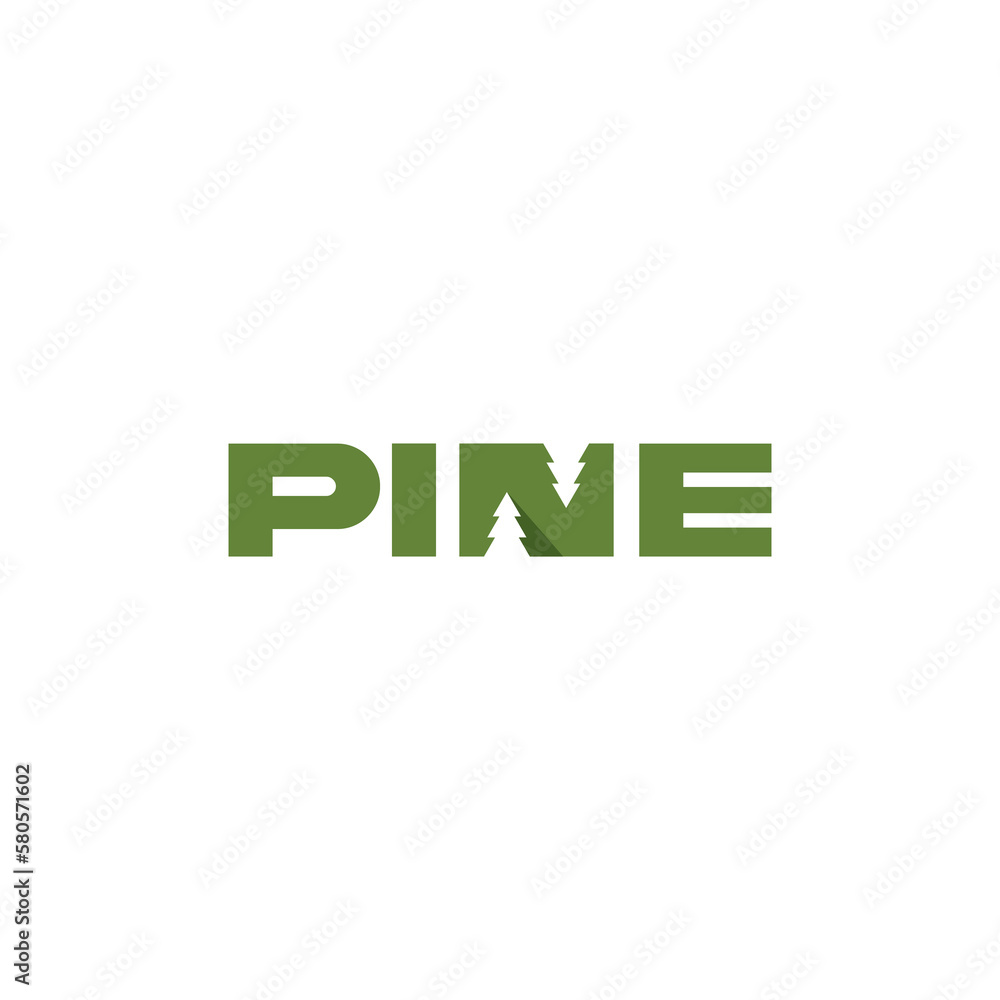Pine Logo Design. Pine Tree Icon vector Pine Logo Design. Pine Tree Icon vector